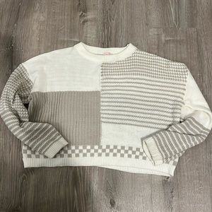 Pink Lily Sweater with Bell Sleeves